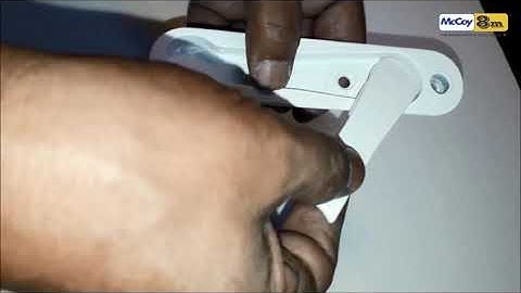 Multi-Point Locking Handle for PVC-U Sliding Windows (McCoy POP Up-1)