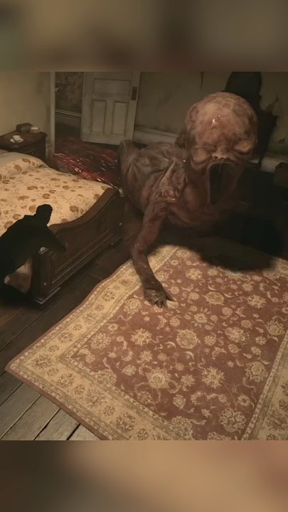 Big baby monster in 3rd person #residentevil #village