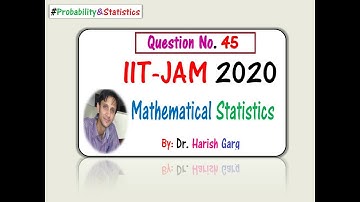 Joint density function Question 45 | IIT JAM 2020 Mathematical Statistics