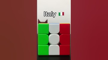 Thumbnail of Countries on Rubik’s cubes #fyp #rubiks #cube #3x3 #countries #country #twice #repeated #shorts
