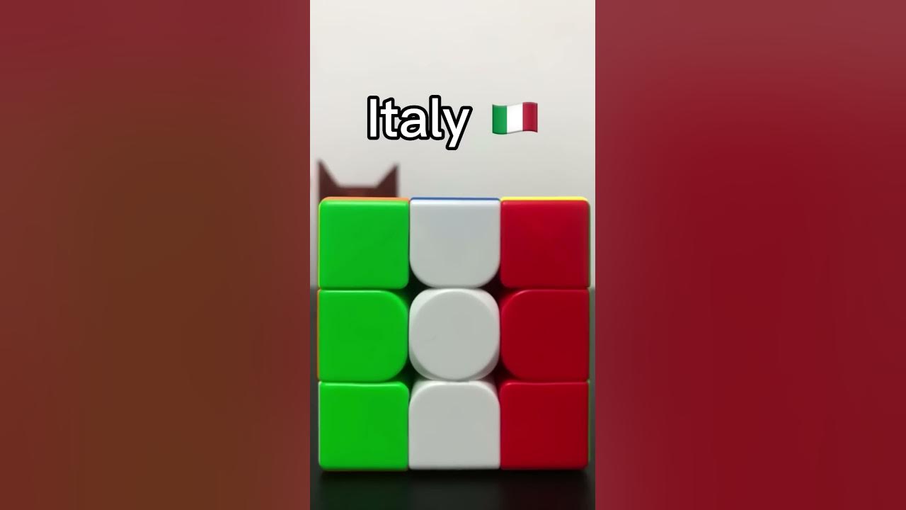 Countries on Rubik’s cubes #fyp #rubiks #cube #3x3 #countries #country #twice #repeated #shorts