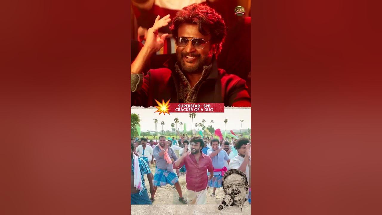 Superstar & SPB😎🎤💥 The legendary combo! | #Petta #Annaatthe #MaranaMass #rajinikanth | Sun Tv