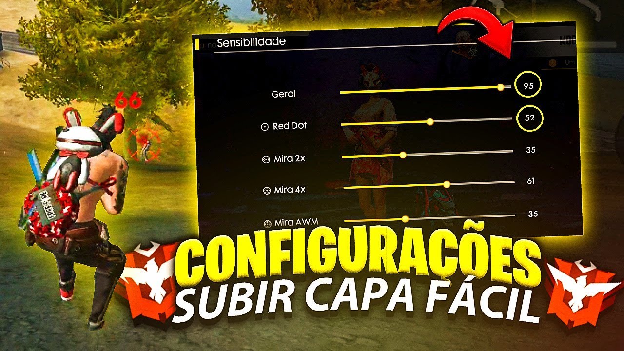 ATUALIZADO A MELHOR SENSIBILIDADE e HUD PERSONALIZADO 