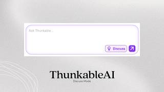 Thunkable AI - Discuss Mode