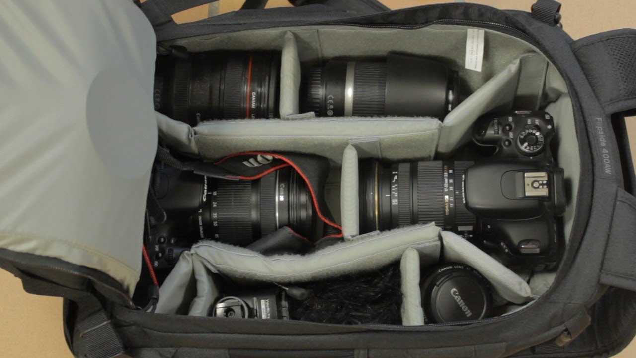 Lowepro Flipside 400aw Camera Bag Review Youtube