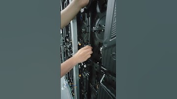EagerLED EA1000C3 rental screen is being installed and debugged in the workshop#leddisplay #shorts