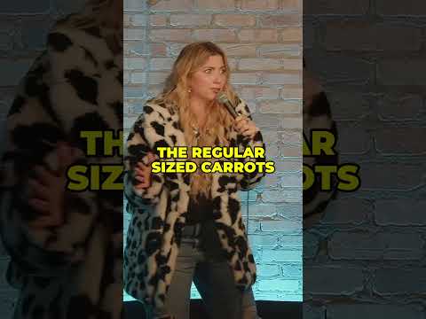 average sized carrots | Annie Lederman Comedy