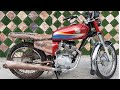 Honda CG 125 Full Restoration | Honda Motorcycle Restoration