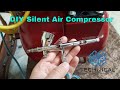 How to Make DIY Air Compressor for Air Brush  | Urdu/Hindi