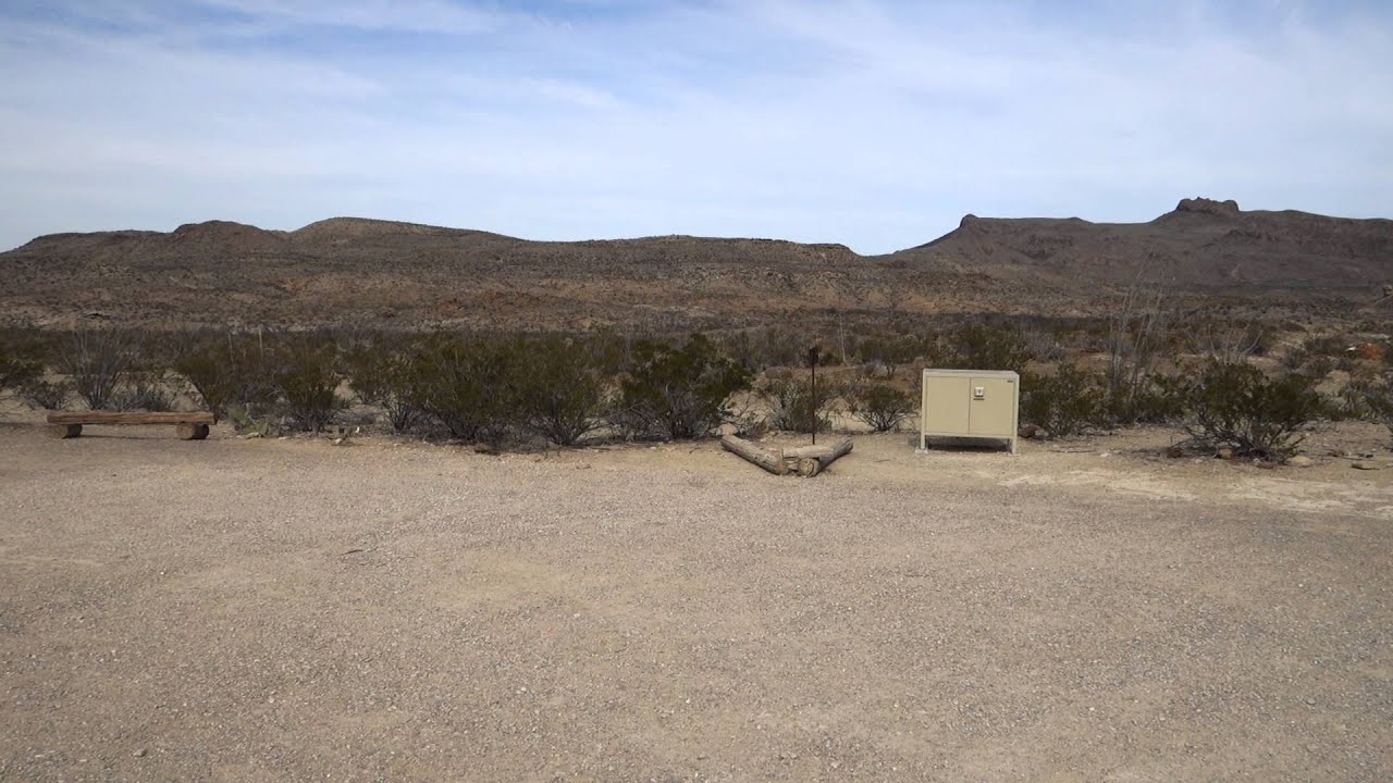 Croton Spring Campsites Big Bend National Park YouTube