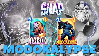 Win SO MANY CUBES WIth Modok + Apocalypse | Marvel Snap | Deck Breakdown + Gameplay