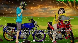 Story WA keren animasi - tepung kanji