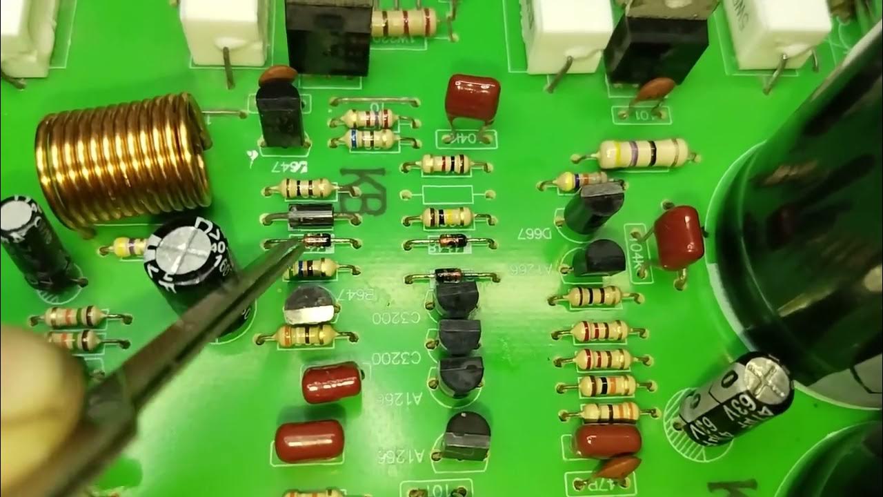 SAKURA AV-733 , Main board Reference - YouTube