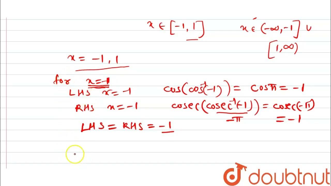 find-the-solutions-of-the-equation-cos-cos-1-x-cosec-cosec-1x