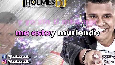 CUANDO EL AMOR SE VA / RICHIE RAY / Video Liryc letra / Holmes DJ