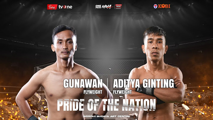 GUNAWAN VS ADITYA GINTING | FULL FIGHT ONE PRIDE MMA 79 KING SIZE NEW #4 BALI