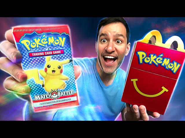 Novas Cartas Pokémon do McDonald's, coleção 2022! Unboxing +