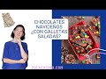 #Chocolates con #caramelo (¡y galletas saladas!) para regalar en #Navidad