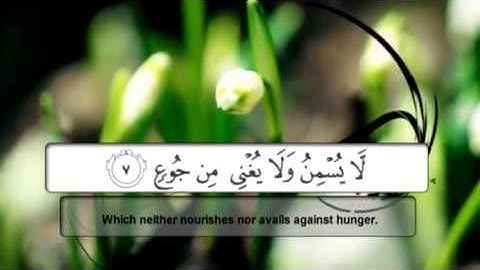 تلاوة القارئ إدريس ابكر { سورة الغاشية }