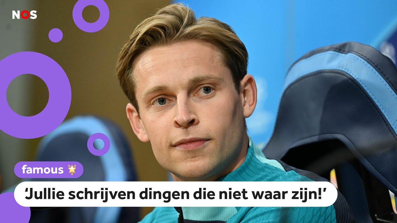 Frenkie de Jong boos op Spaanse journalisten