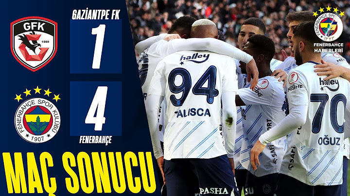 Gaziantep FK 1-4 Fenerbahçe | MAÇ ÖZETİ | Ziraat Türkiye Kupası B Grubu
