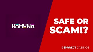 Kahuna Casino Review. Safe or Scam? screenshot 2