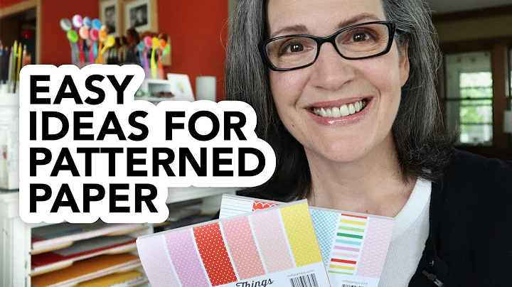 Simple Ways to Use Patterned Paper for Cards