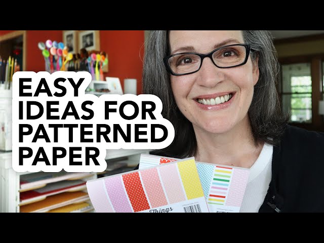 Decorative Paper Crafts: 18 Fun Ways to Use Patterned Papers and Cardstock  - FeltMagnet