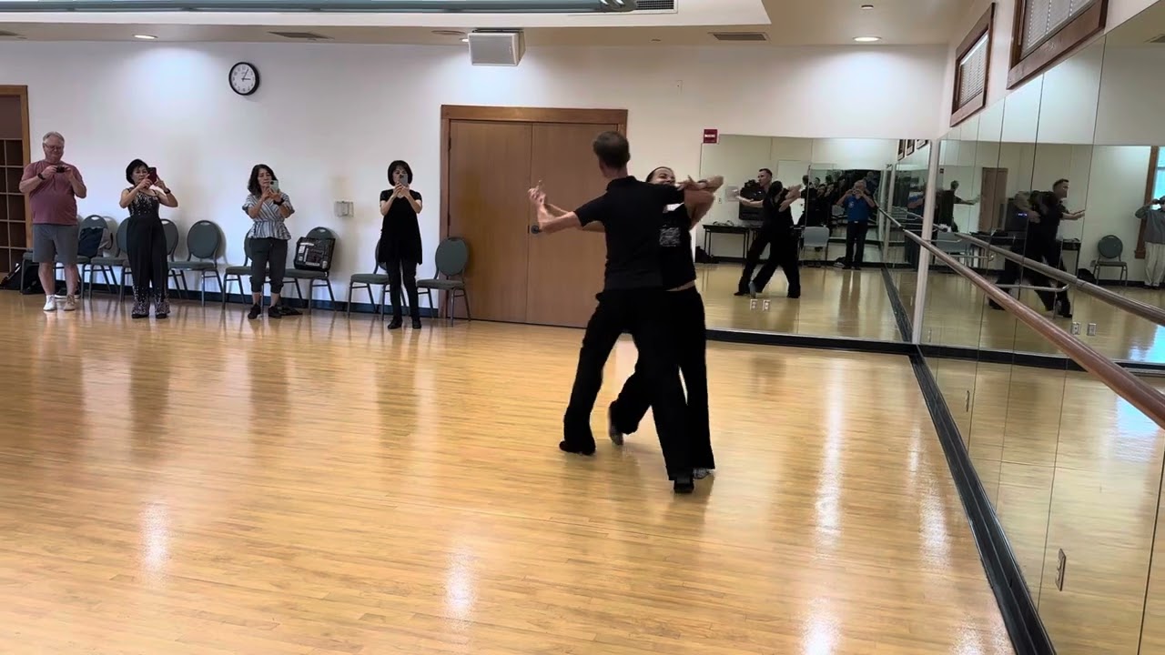 Waltz with Teacher Andriy & Olena @ Cupertino Senior Center 7-3-2024