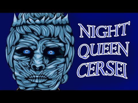night-queen-cersei-vector-art-drawing-from-game-of-thrones---time-lapse-art-video-by-dks