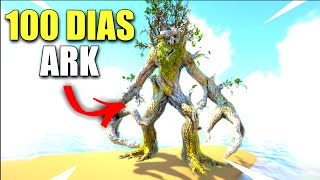 ¡Sobrevivo 100 Días en una ISLA DESIERTA en ARK HARDCORE! Temporada 2 | Capitulo 4