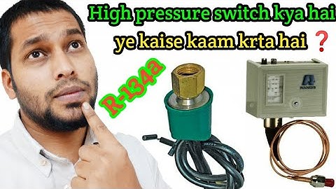R-134a high pressure switch kya hai aur kaise kaam karta hai || Venus Tech ||