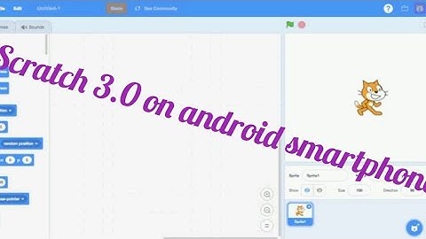How to use scratch 3.0 on android smartphone