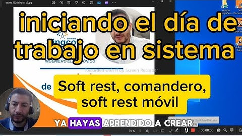 iniciando el día de trabajo con los tres programas claves