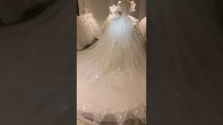 UK USA Designer Bridal Dress That’s Breaking the Internet 👑#shorts  #shortvideo #shortfeed