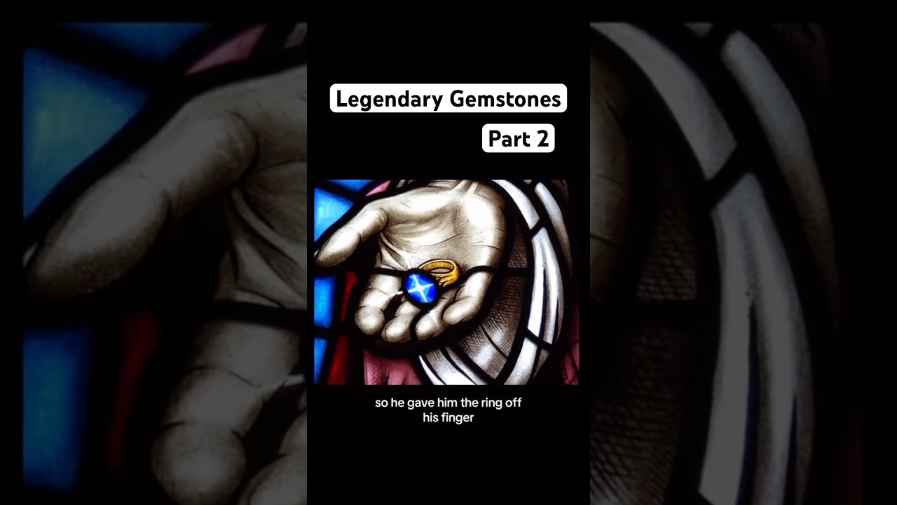 Legendary Gems #british #english #history #kingedward #saint #jesus #christian #faith #sapphire #gem