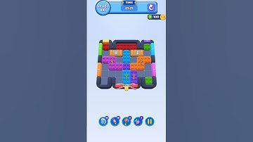 Color Block Jam Level 491 Walkthrough / Solution