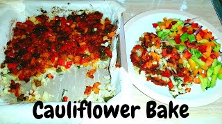Cauliflower Bake | Tasty Low Carb Savory recipe