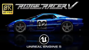 リッジレーサーV：リメイク |リベルタ ソラーレ |アンリアル エンジン 5 | リッジレーサーV ： リメイク | 8K 60FPS