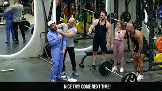 Famous Bodybuilder reaction after this happened//Anatoly gym prank  Wealth