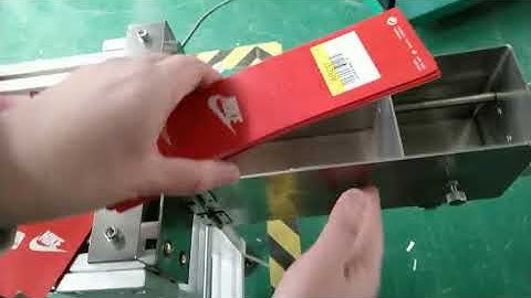 hangtag labeling machine with detection and rejection function from Skilt Mona