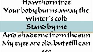 heather dale - hawthorn tree, lyrics. chords