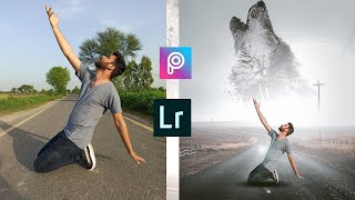 Wolf Photo editing tutorial Picsart | Pranav Pg Instagram Viral Photo Editing Tutorial screenshot 5