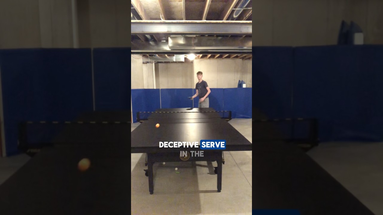 The Most Deceptive Serve in the World 🏓🔥 