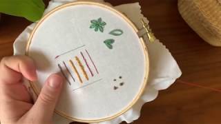 Split Stitch Embroidery Tutorial | 2 Easy Ways to Do the Simple Line Stitch