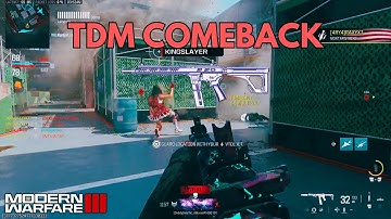 MW3 | TDM Comeback Gameplay On Arena Shipment W/ Superi 46