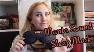 Manta Sound Sleep Mask Review @mantasleep