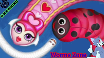 Worms Zone Snake Fast Kill  || 001 Pro Game Controling The Whole Lobby Best Snake io Gameplay Gaming