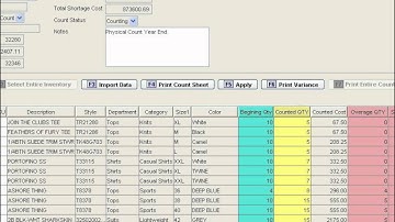 12. Inventory Count - Physical Count