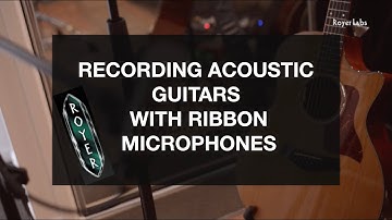 Home Recording Acoustic Guitars with Royer Labs